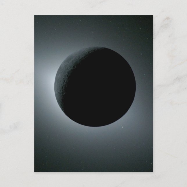 Artemis II Total Solar Eclipse Postcard (Front)