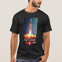 Artemis Launch SLS Moon Rocket Orbit Space