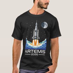 Artemis Launch to The Moon T-Shirt