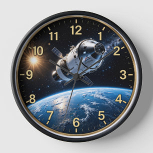 Artemis Lunar Mission Clock