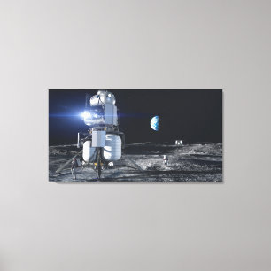 Artemis Mondmission der Nasa Canvas Print