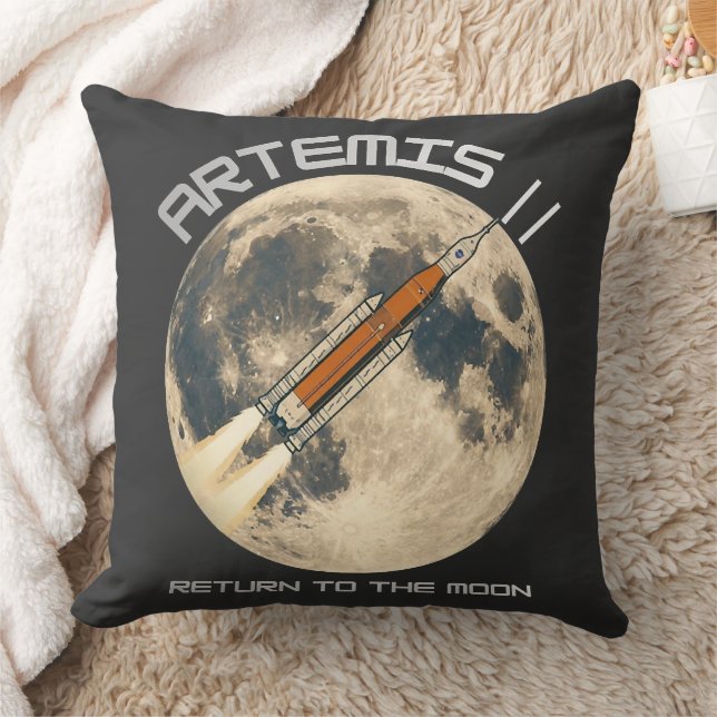 artemis moon mission cushion (Blanket)