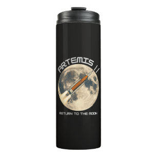Artemis moon mission thermal tumbler