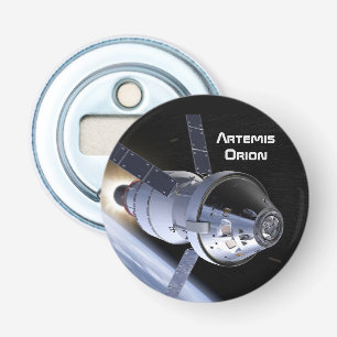 Artemis Orion SLS Moon Mission Bottle Opener