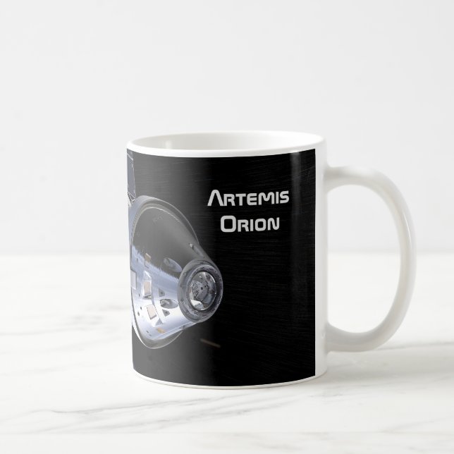 Artemis Orion SLS Moon Mission Coffee Mug (Right)