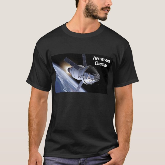 Artemis Orion SLS Moon Mission T-Shirt (Front)