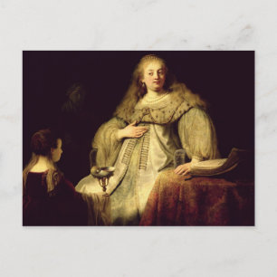 Artemisia, 1634 postcard