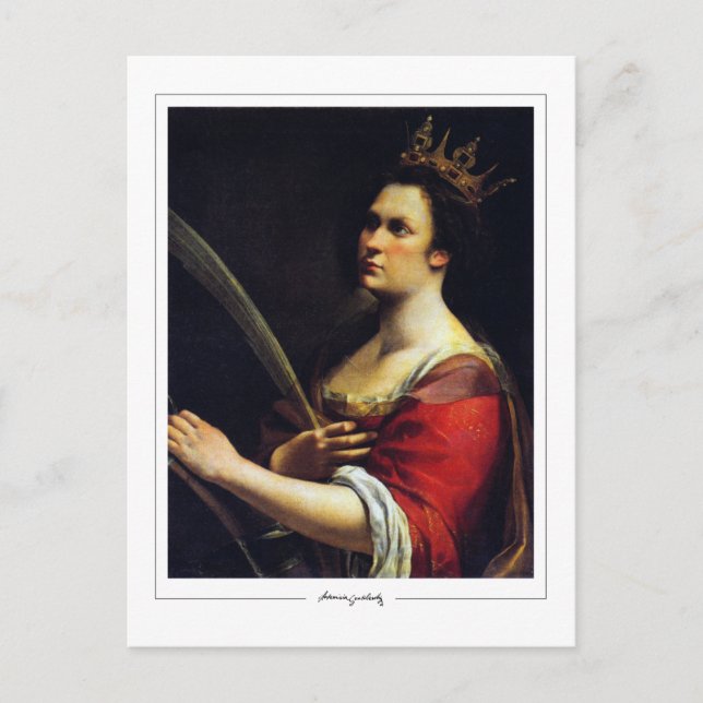 Artemisia Gentileschi #12 - Fine Art Postcard (Front)