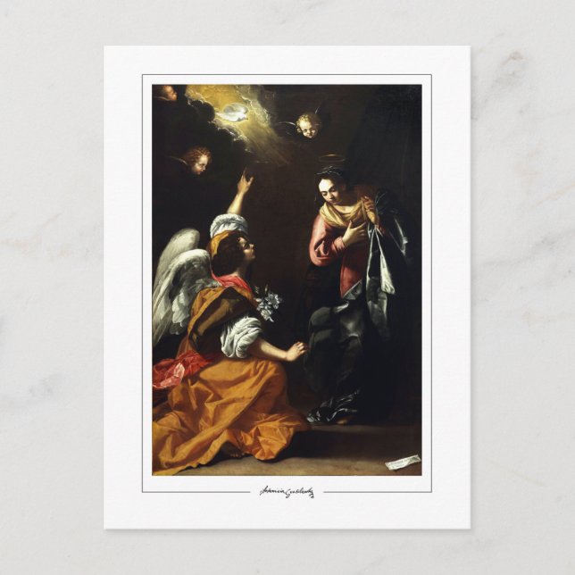 Artemisia Gentileschi #34 - Fine Art Postcard (Front)