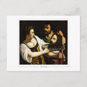 Artemisia Gentileschi #36 - Fine Art Postcard