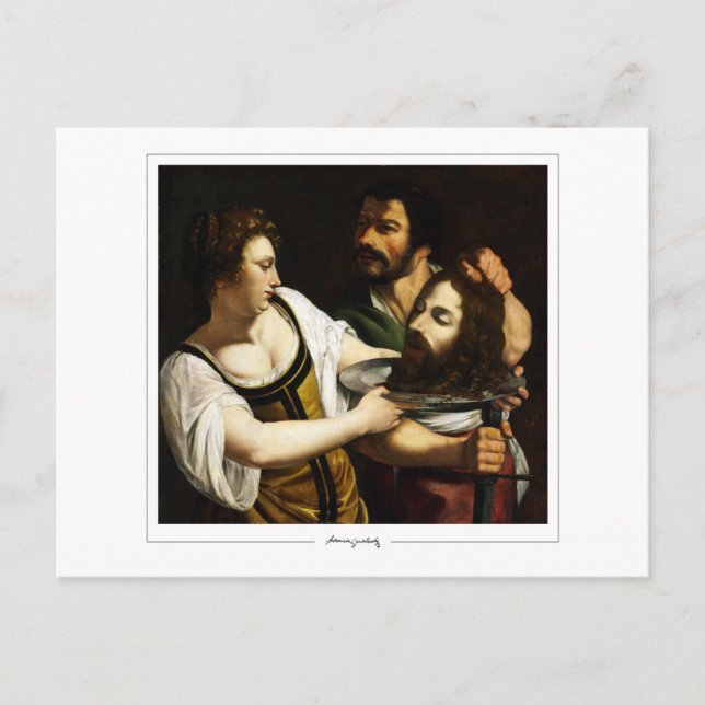 Artemisia Gentileschi #36 - Fine Art Postcard (Front)