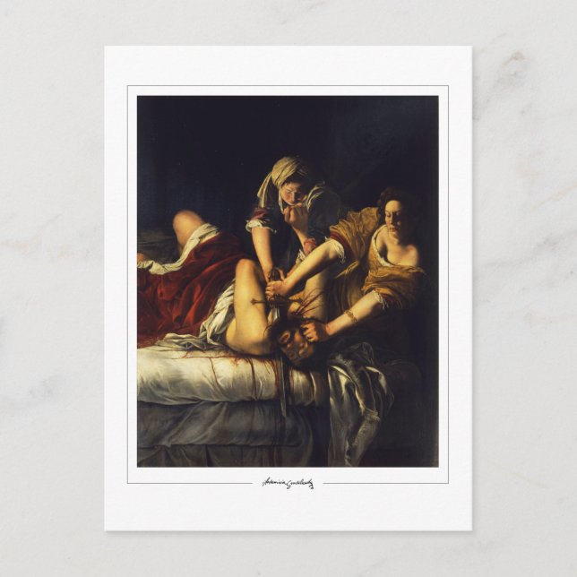 Artemisia Gentileschi #84 - Fine Art Postcard (Front)