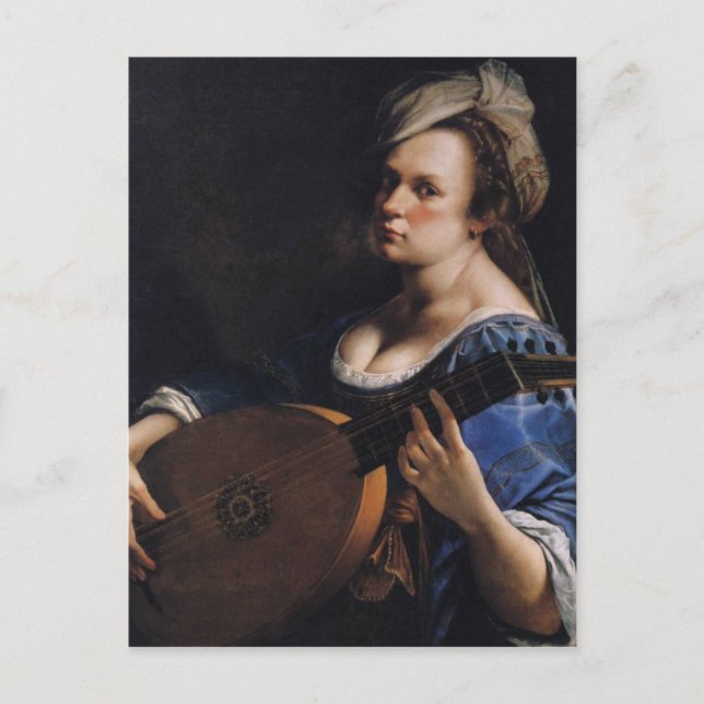 Artemisia Gentileschi Art Postcard (Front)