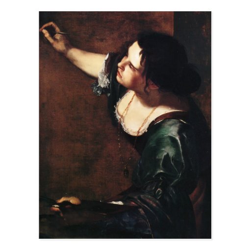 Image of Artemisia Gentileschi Art Postcard