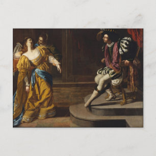 Artemisia Gentileschi Art Postcard