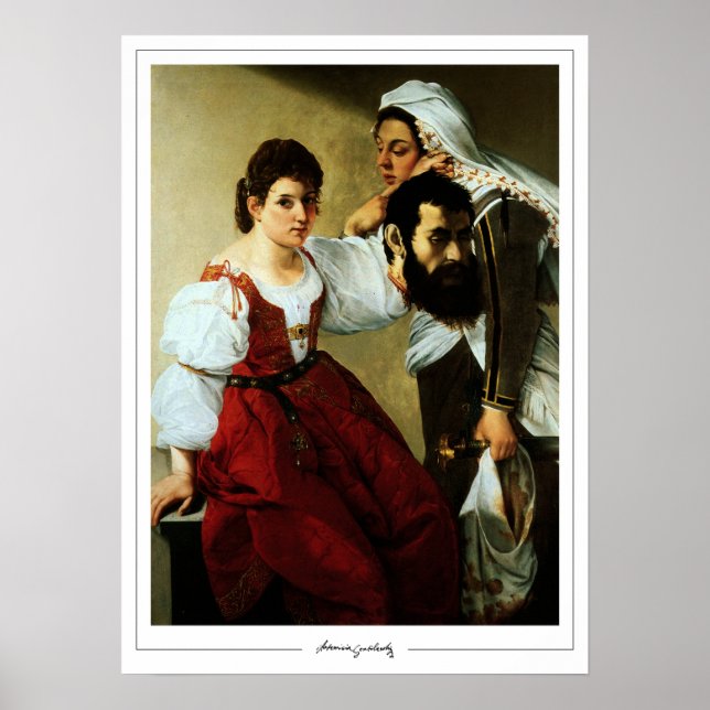 Artemisia Gentileschi Zedign Art Poster #10 (Front)