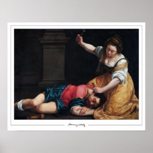 Artemisia Gentileschi Zedign Art Poster #14