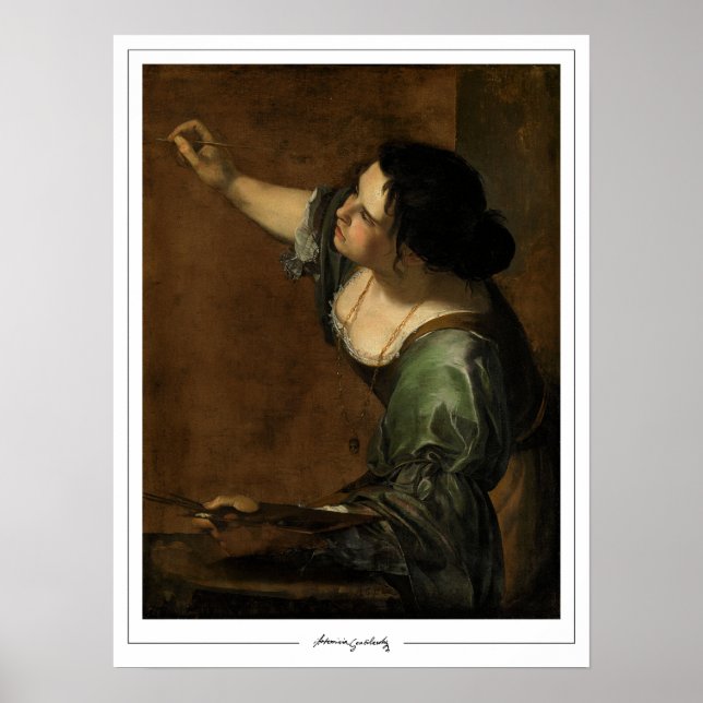 Artemisia Gentileschi Zedign Art Poster #18 (Front)