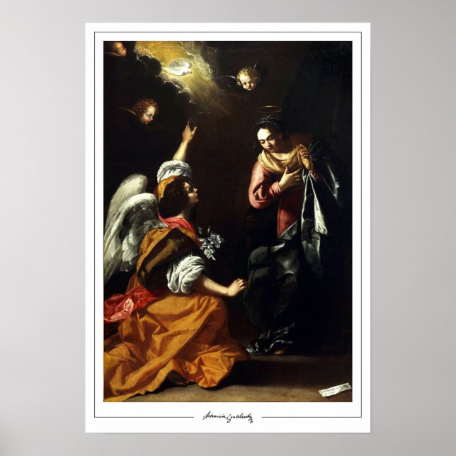 Artemisia Gentileschi Zedign Art Poster #34 (Front)