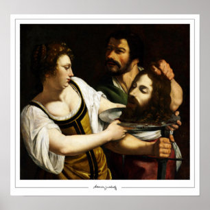 Artemisia Gentileschi Zedign Art Poster #36