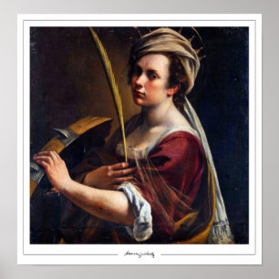 Artemisia Gentileschi Zedign Art Poster #4