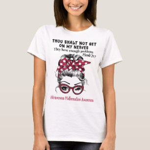 Arteriovenous Malformation Awareness Ribbon Suppor T-Shirt