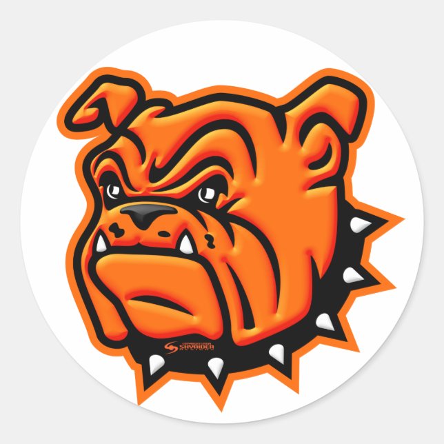 Artesia "Big Bulldog" Sticker (Front)