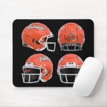Artesia Bulldogs Football Helmet  Mouse Pad