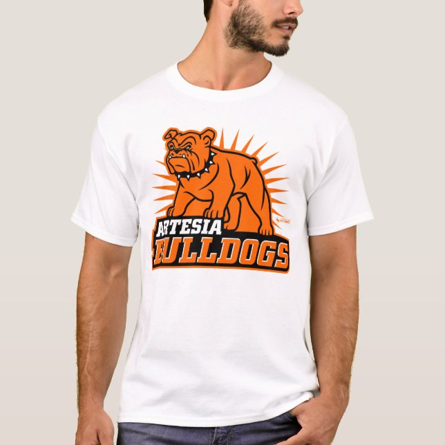 Artesia Bulldogs Primary Logo T-Shirt (Front)