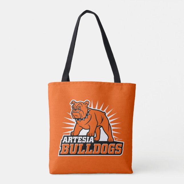 Artesia Bulldogs Primary Logo Tote (Back)