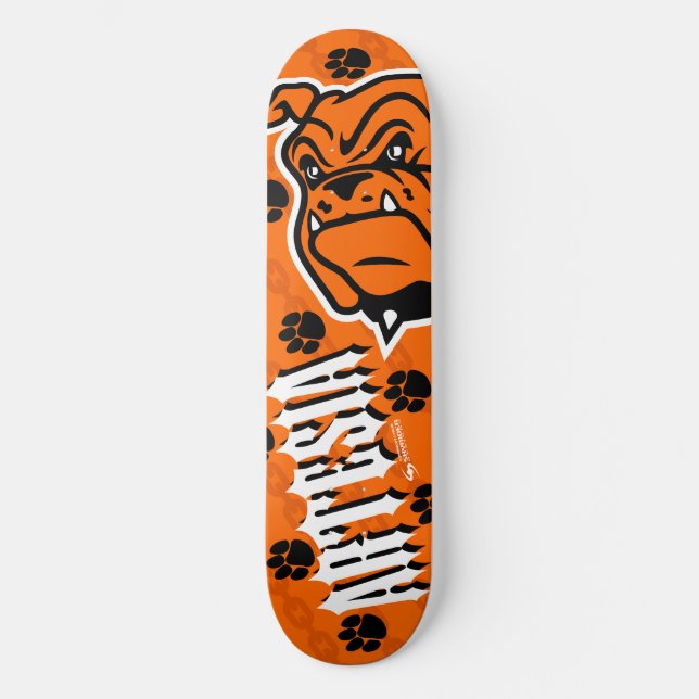 Artesia Bulldogs Skateboard (Front)