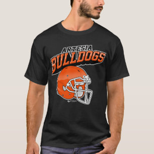 Artesia Bulldogs Victory Football Helmet T-shirt