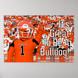 Artesia "It's Great To Be A Bulldog!" Poster
