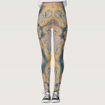 Artful Alien Yoga pants