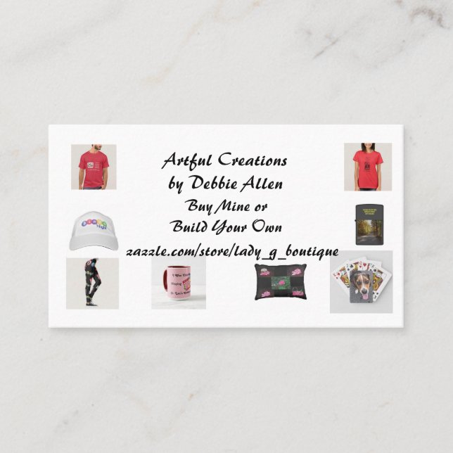 Artful Creation 3.5" x 2.0" Business Card (Front)