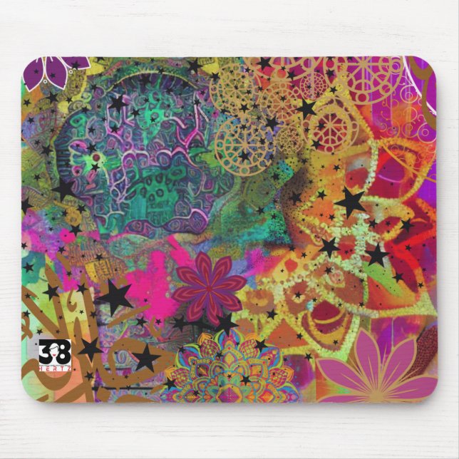 Artful Islam Mouse Mat (Front)