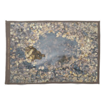 Artful Leafy Fall Reflection