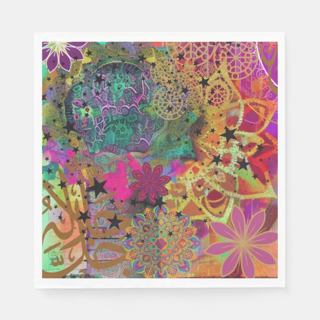 Artful Muslim Napkin (Front)