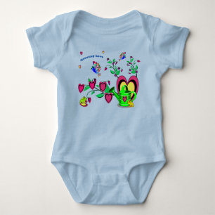 Artful Newborn Shower Gift Baby Bodysuit
