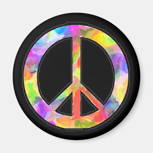 Artful Peace Magnet (Front)