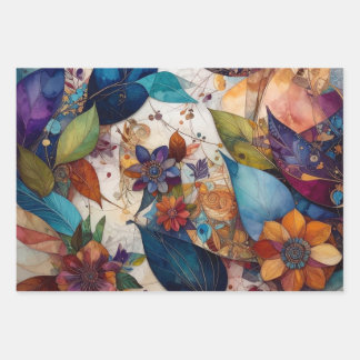 Artful Sampler I Wrapping Paper Sheet