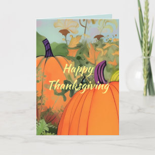 ARTFUL THANKSGIVING CARD