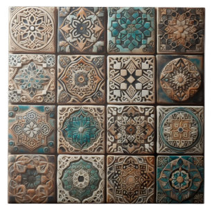 Artful Tile Earthy Tones Craftsmanship