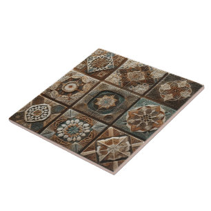 Artful Tile Patterns Displaying Craftsmanship