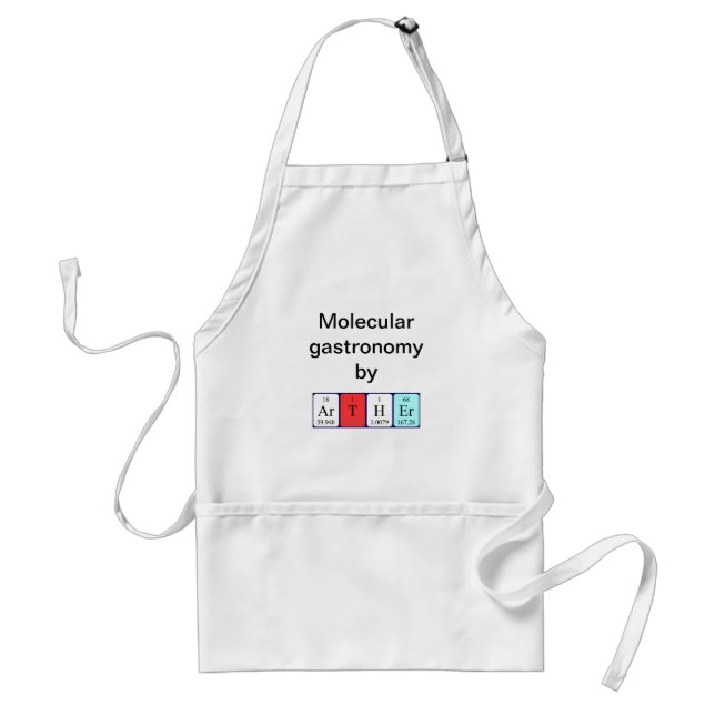 Arther periodic table name apron (Front)