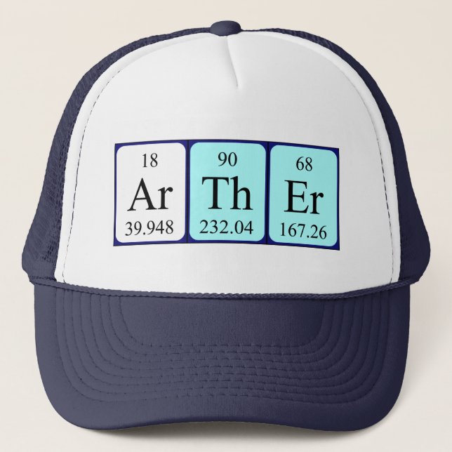 Arther periodic table name hat (Front)