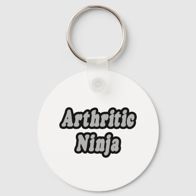 Arthritic Ninja Key Ring (Front)