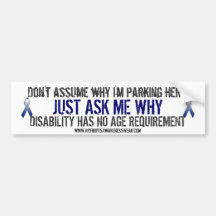 Arthritis Awareness bumper sticker