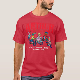 Arthur Arthur Friends on Bikes girl T-Shirt