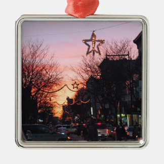 Arthur Ave. Christmas Eve Metal Tree Decoration